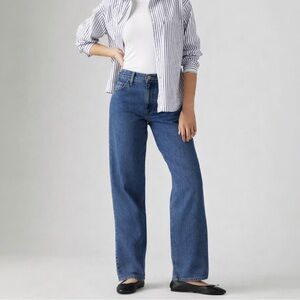 Levi’s Premium Baggy Dad Jeans – Relaxed 90s Straight Leg Denim in Size 26